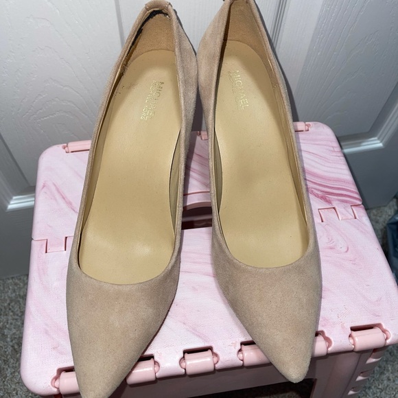 Nude Michael Kors heels. Wore once. - Picture 2 of 4